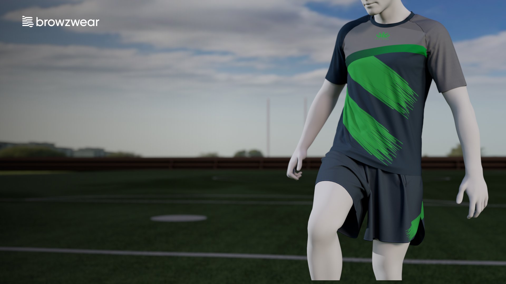 mens soccer sportswear patternmaking 